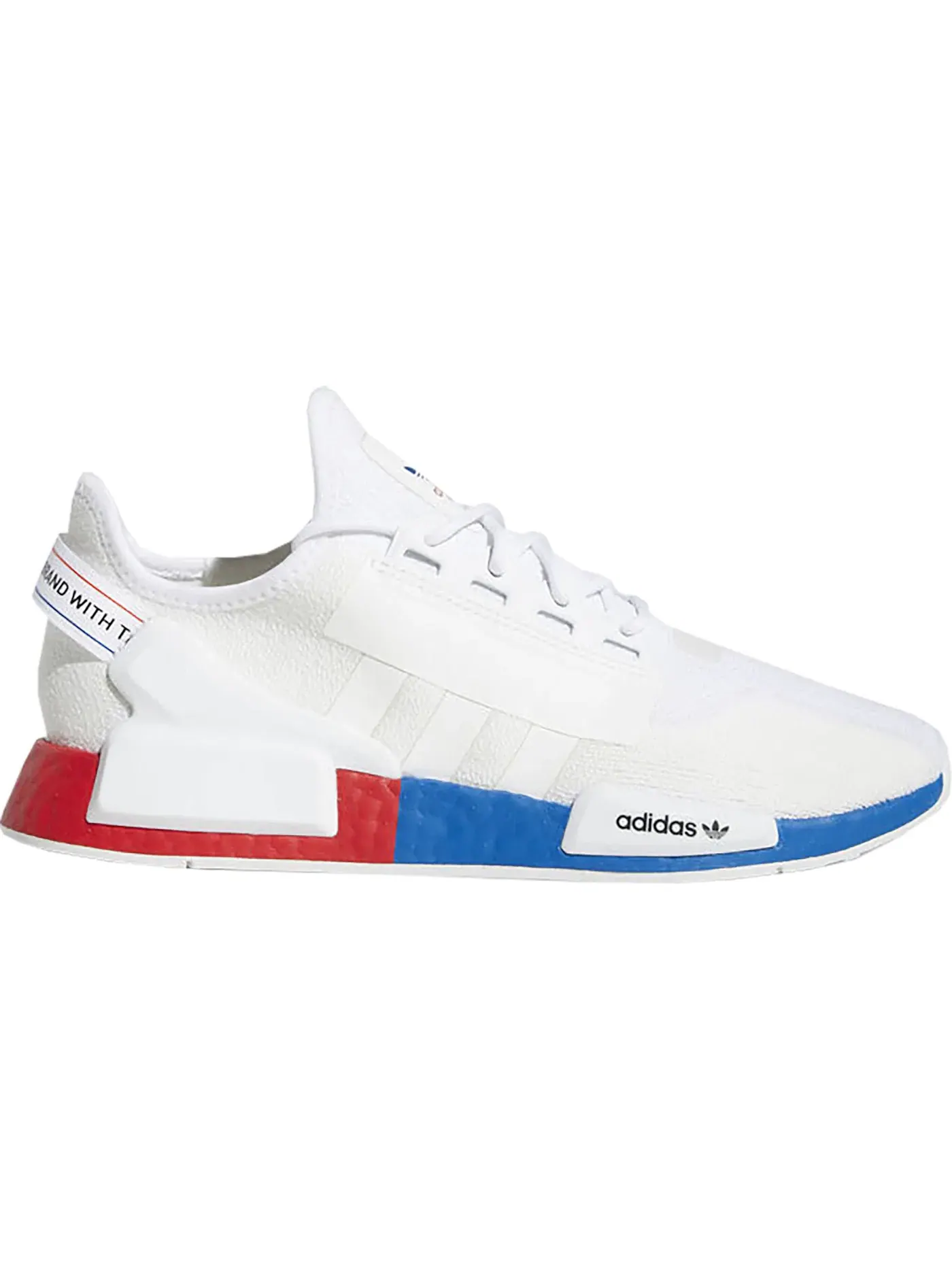 Мужские кроссовки Lifestyle с амортизацией Adidas NMD R1 — изображение 1 из 1, белый белый красный