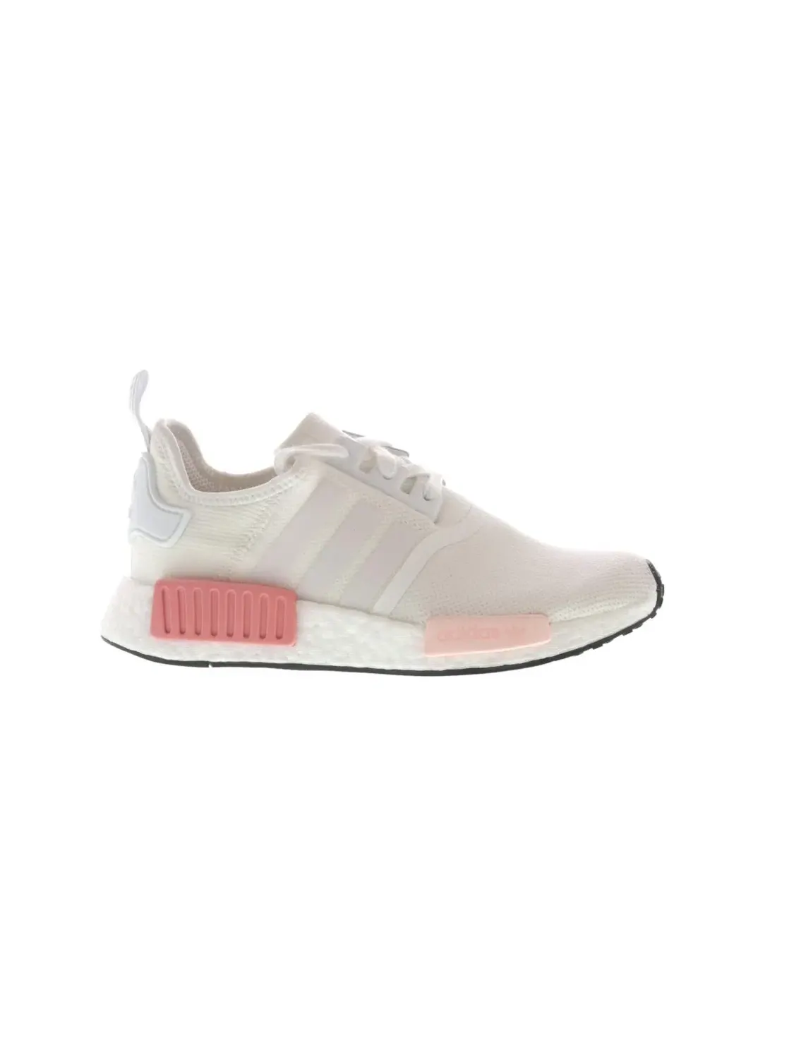 Женские кроссовки с технологией Primeknit Adidas NMD R1 — изображение 1 из 4, белый/белый/розовый