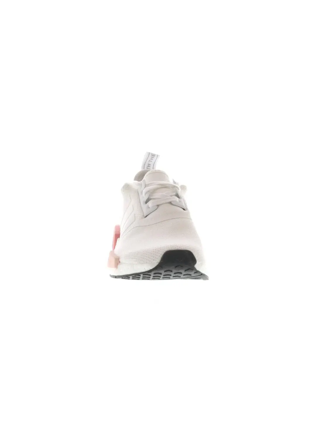 Женские кроссовки с технологией Primeknit Adidas NMD R1 — изображение 2 из 4, белый/белый/розовый