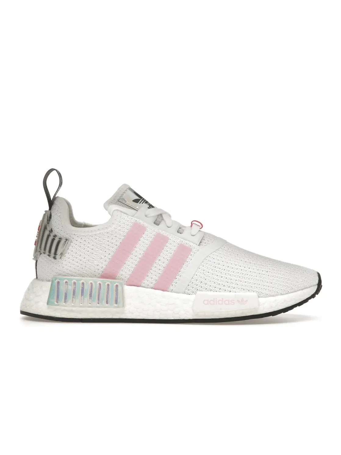 Женские кроссовки Lifestyle Adidas NMD R1 — изображение 1 из 4, белый/розовый/черный