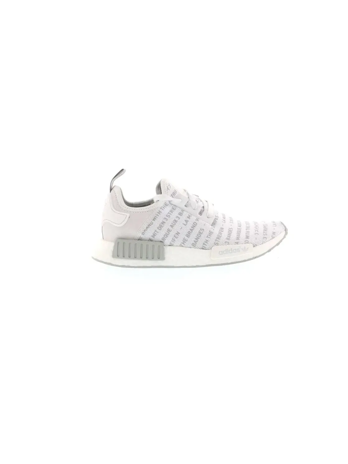 Мужские кроссовки Lifestyle с принтом Adidas NMD R1 Adidas — изображение 1 из 4, белый/белый/серый
