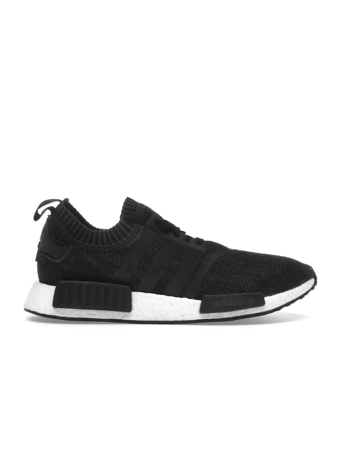 Мужские кроссовки Lifestyle с шерстяным верхом Adidas NMD R1 — изображение 1 из 4, черный/черный/белый