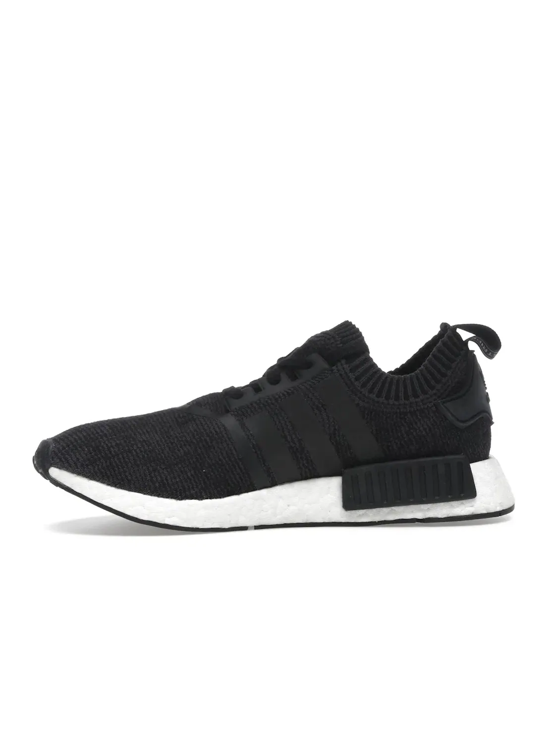 Мужские кроссовки Lifestyle с шерстяным верхом Adidas NMD R1 — изображение 3 из 4, черный/черный/белый