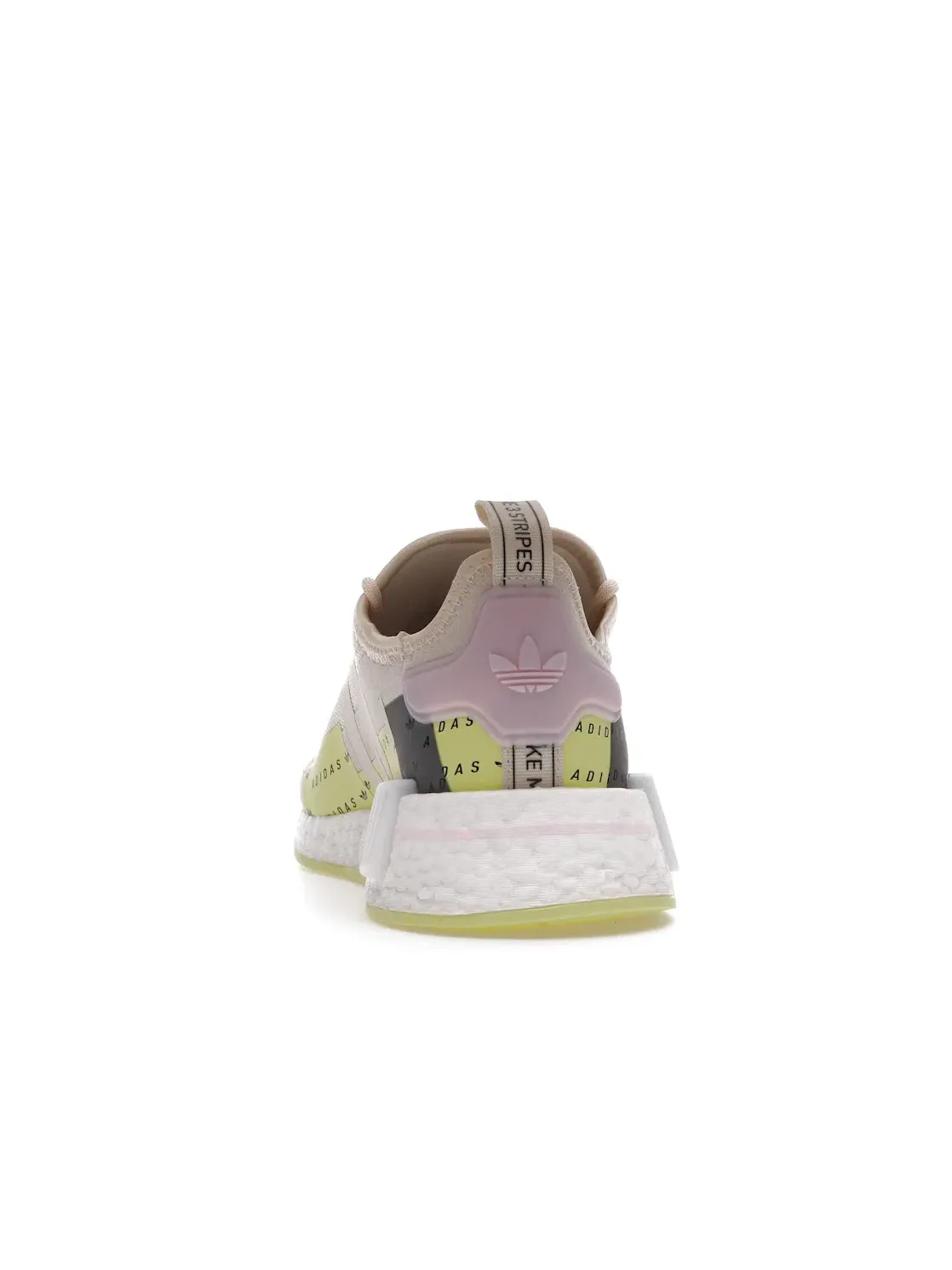 Женские кроссовки Lifestyle Adidas NMD R1 — изображение 4 из 4, белый/белый/желтый