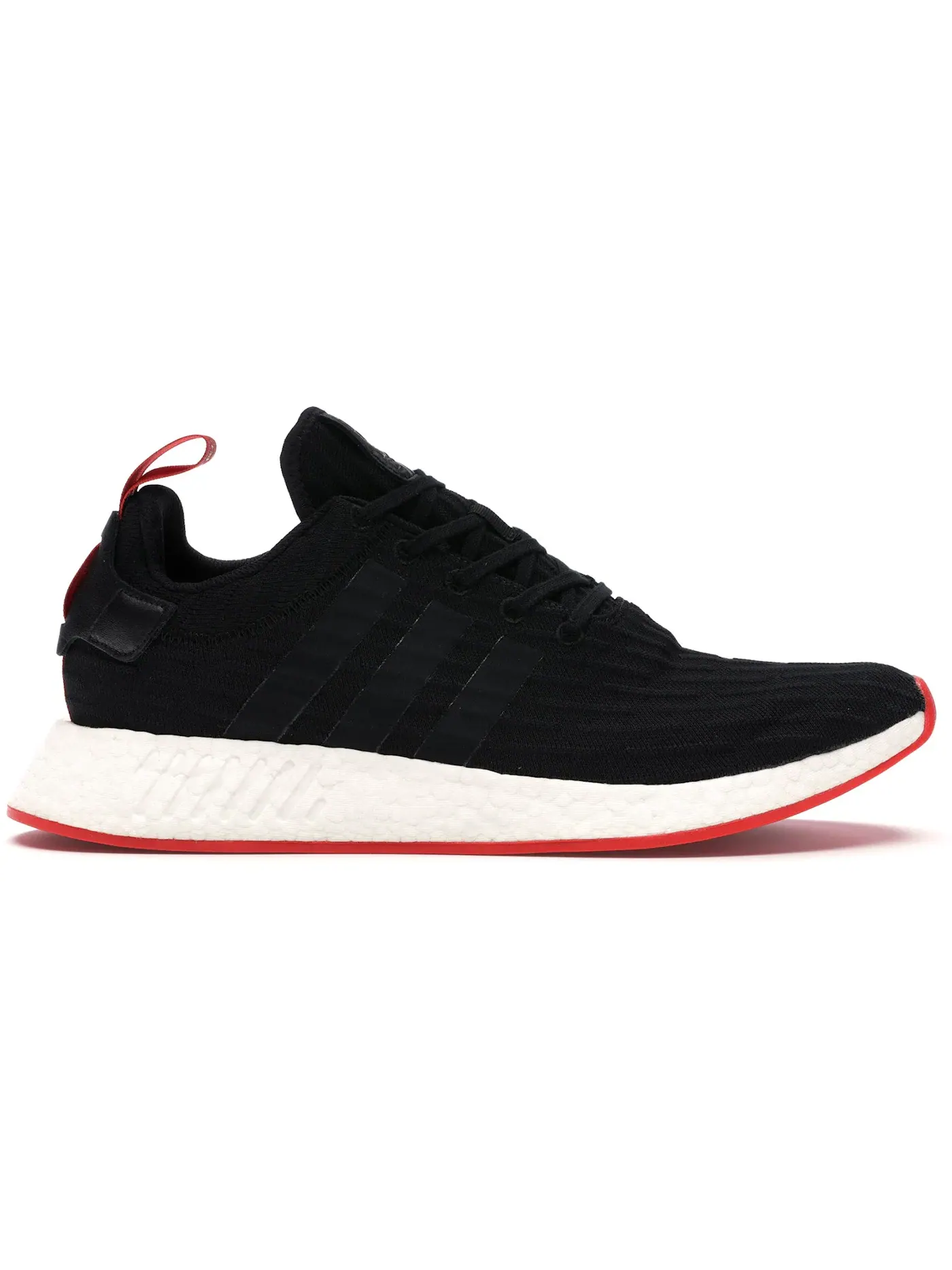 Мужские кроссовки Lifestyle с амортизацией Boost Adidas NMD R2 — изображение 2 из 2, черный черный красный