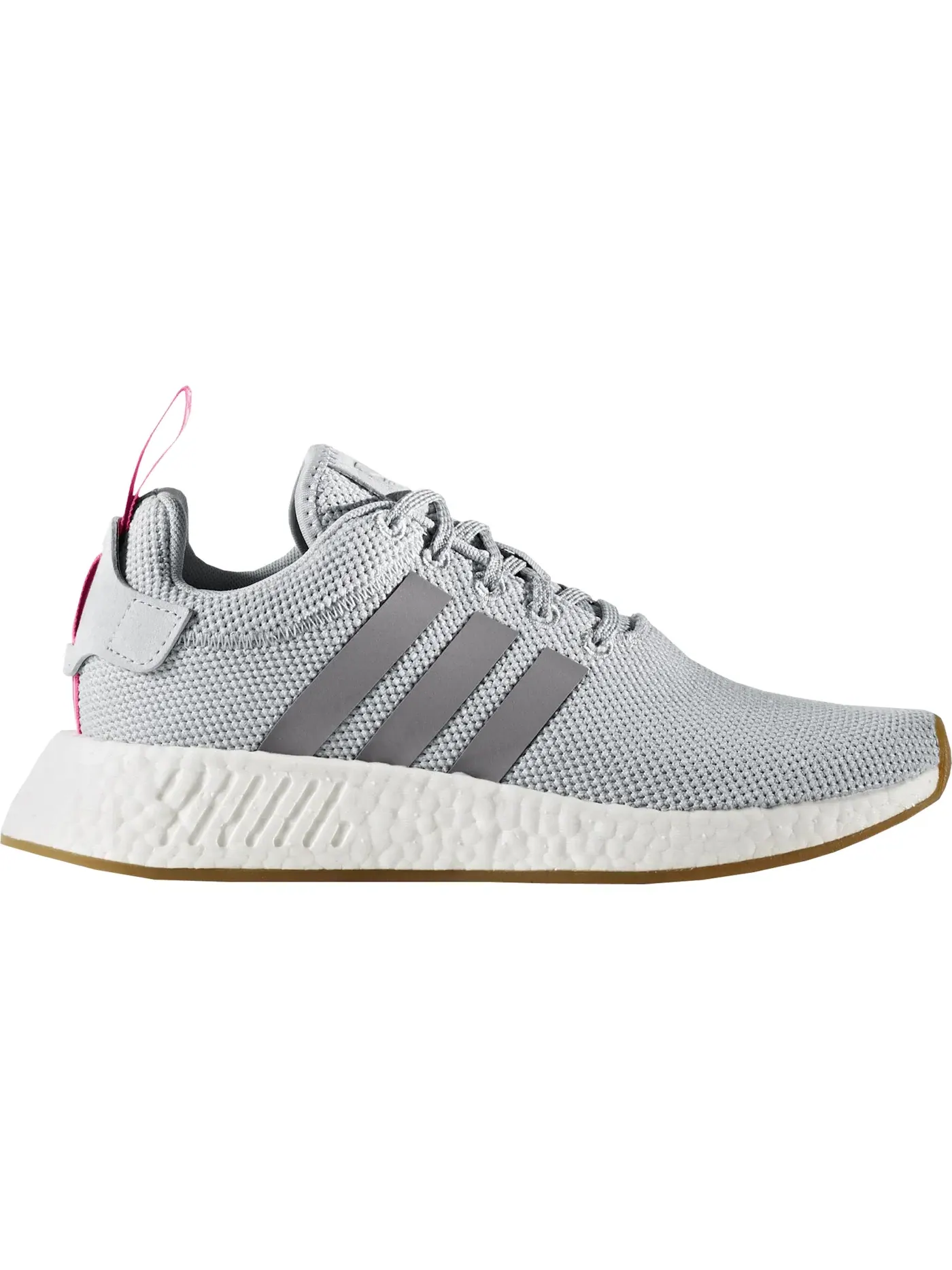 Женские кроссовки Lifestyle с принтом Adidas NMD R2 — изображение 1 из 1, серый/серый/розовый