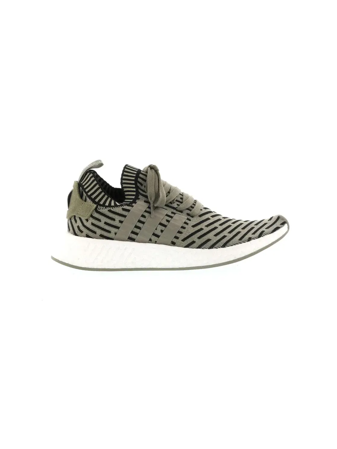 Мужские кроссовки с принтом Adidas NMD R2 — изображение 1 из 4, оливковый/черный