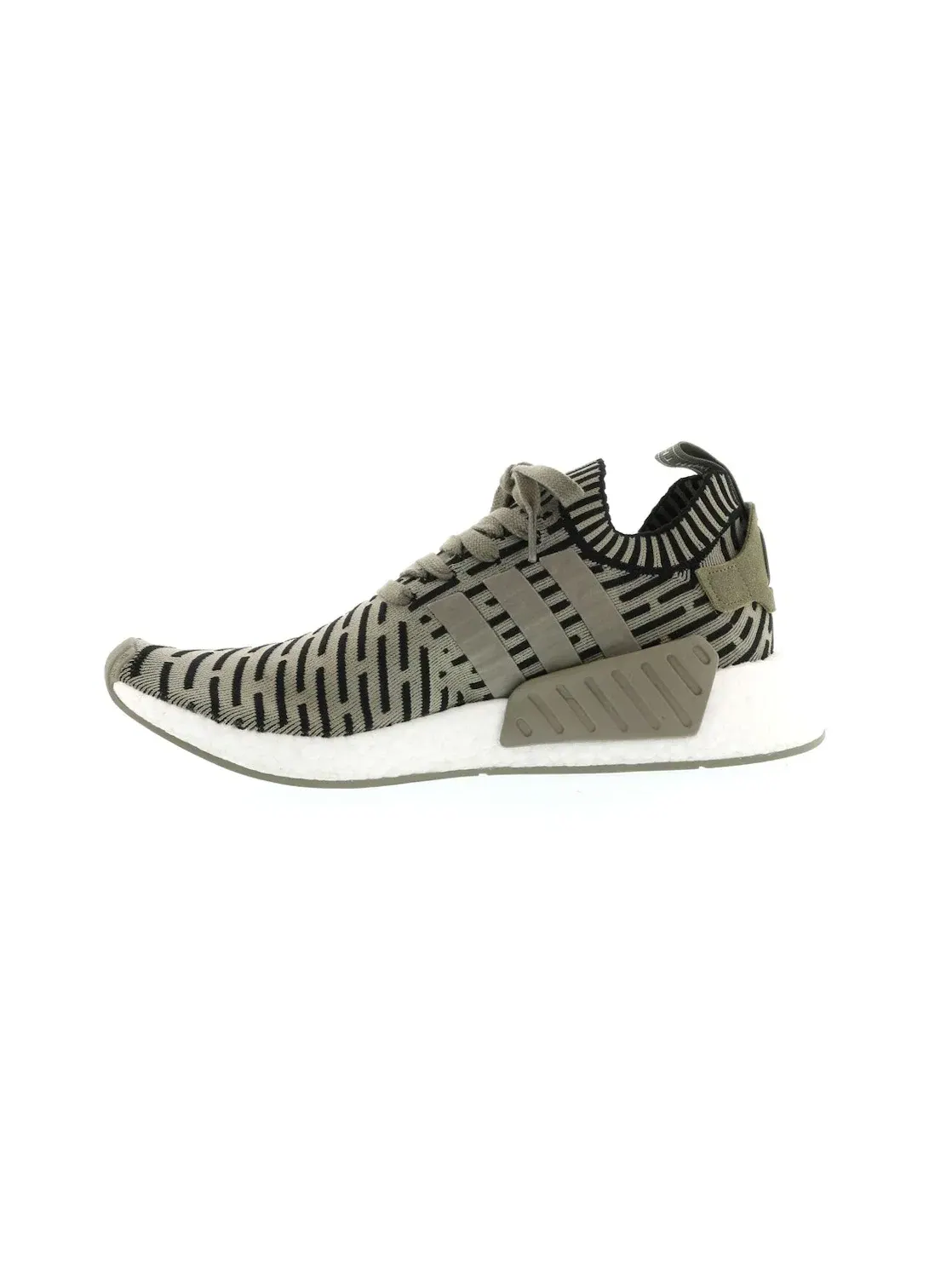 Мужские кроссовки с принтом Adidas NMD R2 — изображение 3 из 4, оливковый/черный