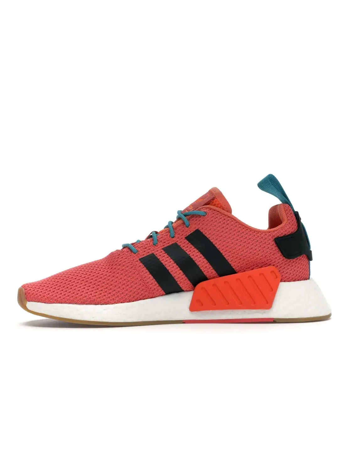 Мужские кроссовки Lifestyle Adidas NMD R2 — изображение 3 из 4, оранжевый//белый