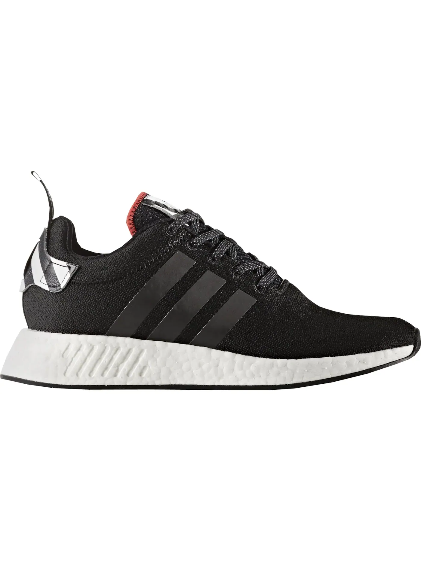 Мужские кроссовки lifestyle с технологией Boost Adidas NMD R2 — изображение 1 из 1, черный/белый/красный
