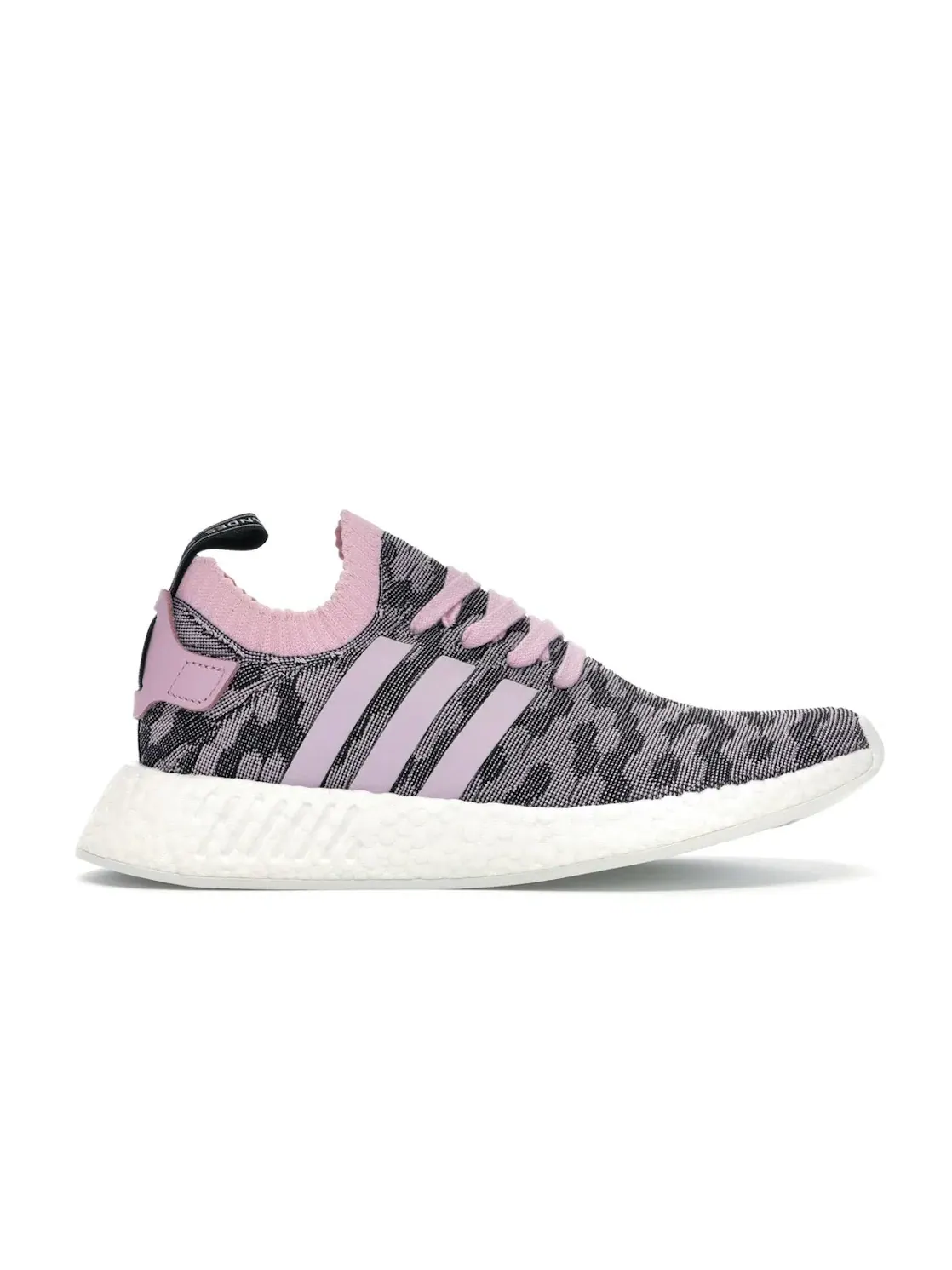Женские кроссовки с принтом Adidas NMD R2 — изображение 1 из 4, розовый розовый черный