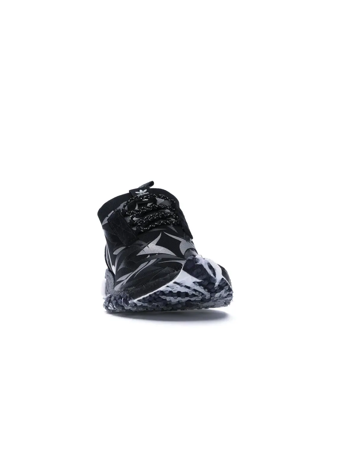 Мужские кроссовки Lifestyle с принтом NMD Racer Adidas — изображение 2 из 4, черный/черный/белый