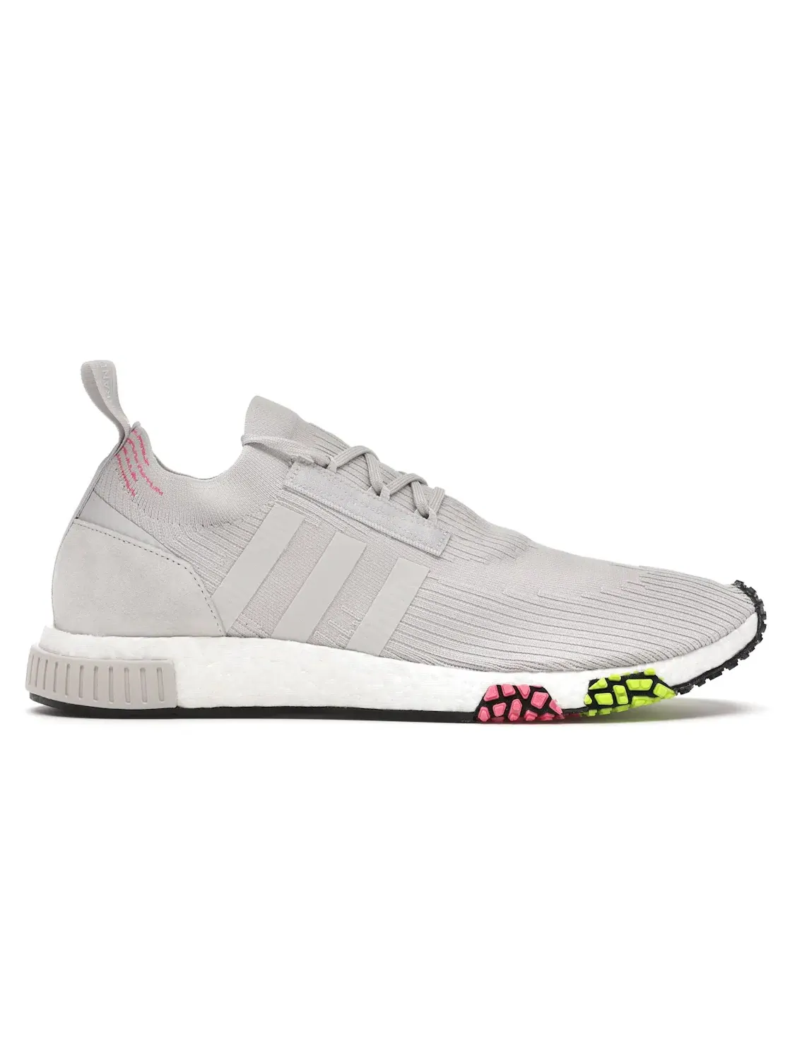 Мужские кроссовки Lifestyle Adidas NMD Racer — изображение 1 из 4, серый/серый/розовый