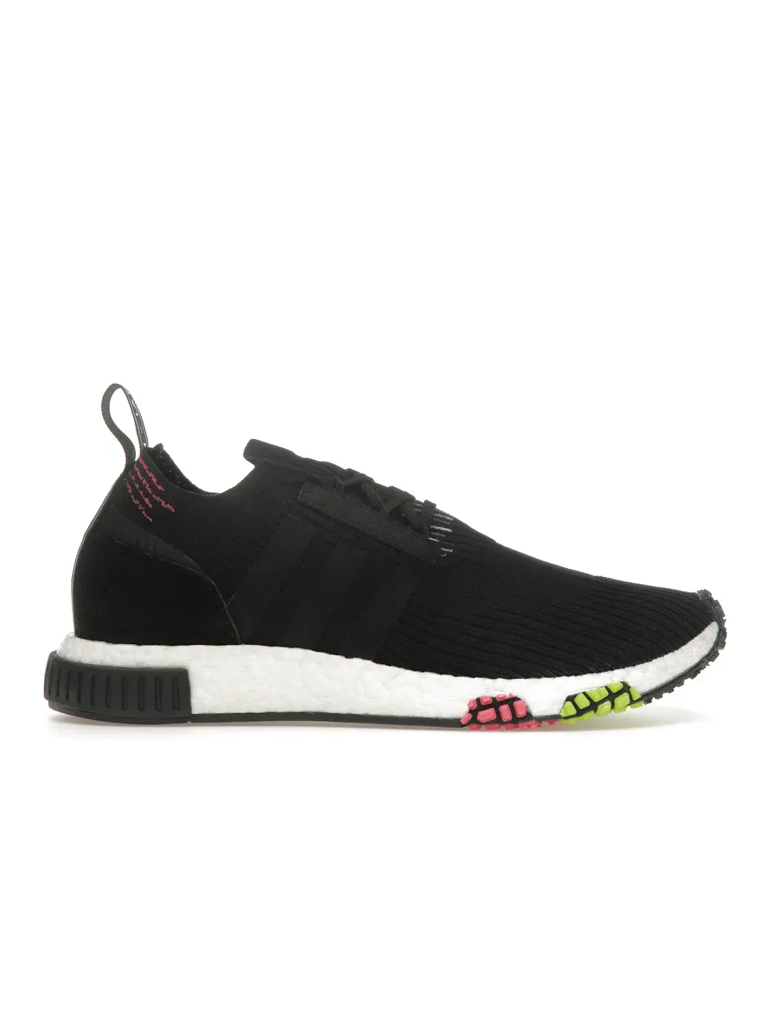 Мужские кроссовки с технологией Boost Adidas NMD Racer — изображение 1 из 4, черный/черный/розовый