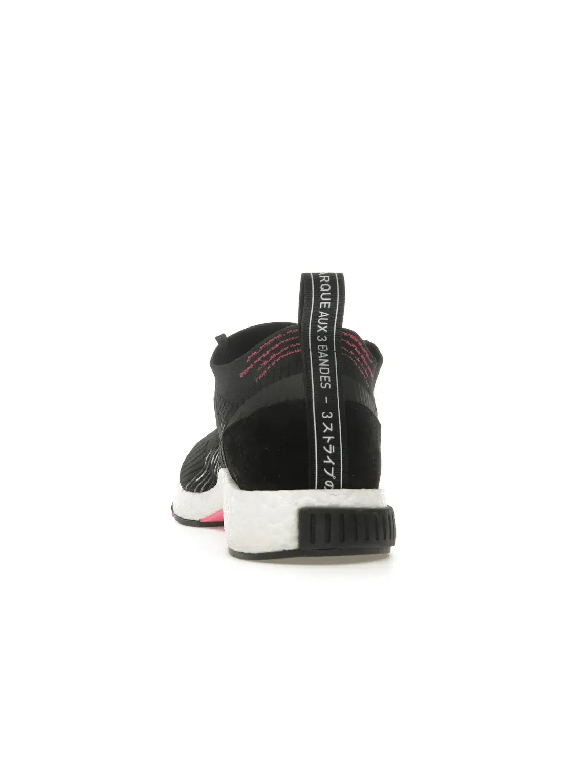 Мужские кроссовки с технологией Boost Adidas NMD Racer — изображение 4 из 4, черный/черный/розовый