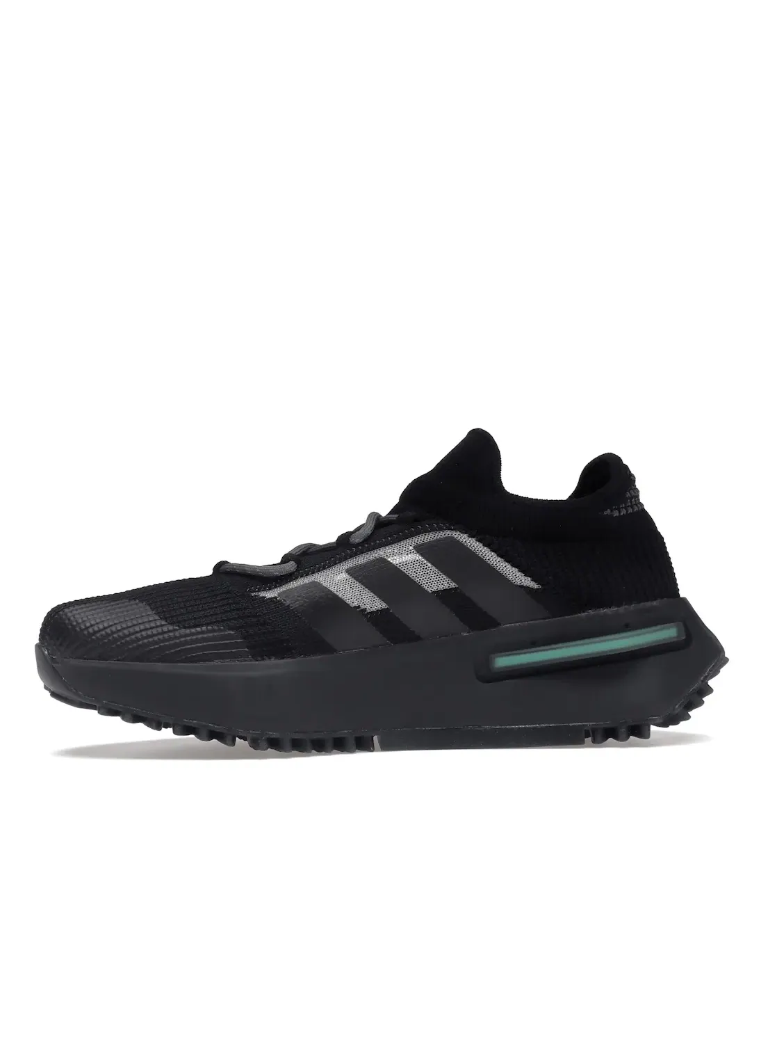 Мужские кроссовки для бега с технологией Boost Adidas NMD S1 — изображение 3 из 4, черный/черный/синий