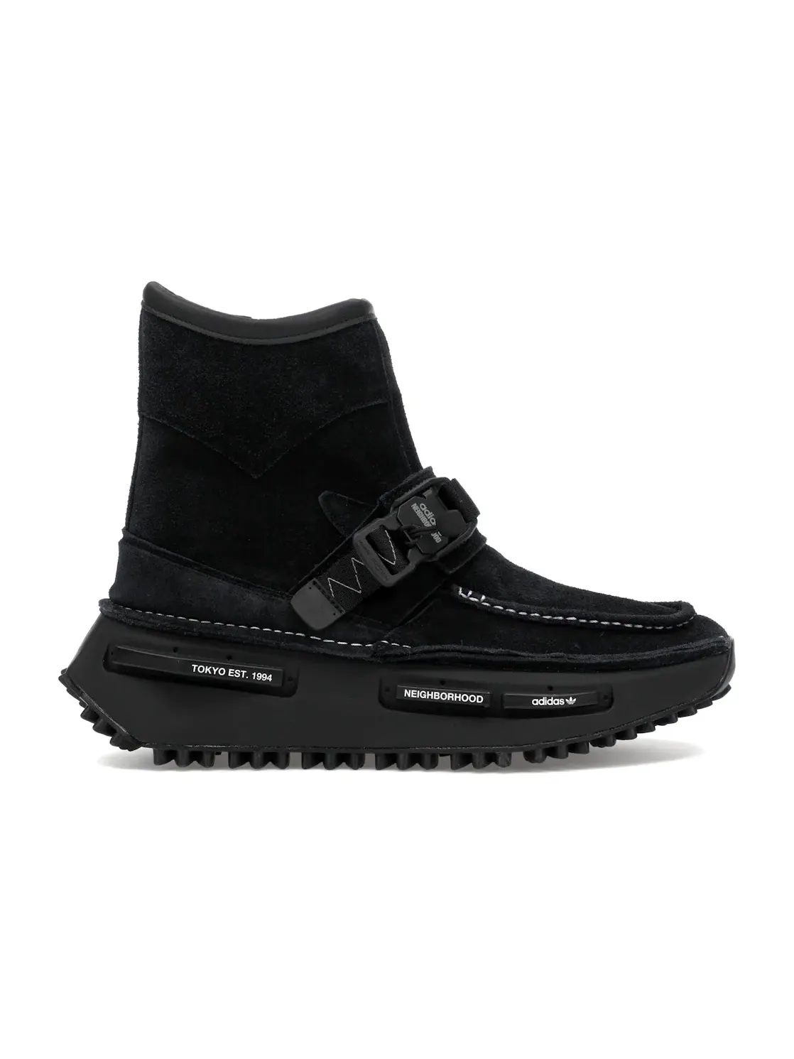 Мужские кроссовки Lifestyle Adidas NMD S1 Boot — изображение 1 из 4, черный черный белый