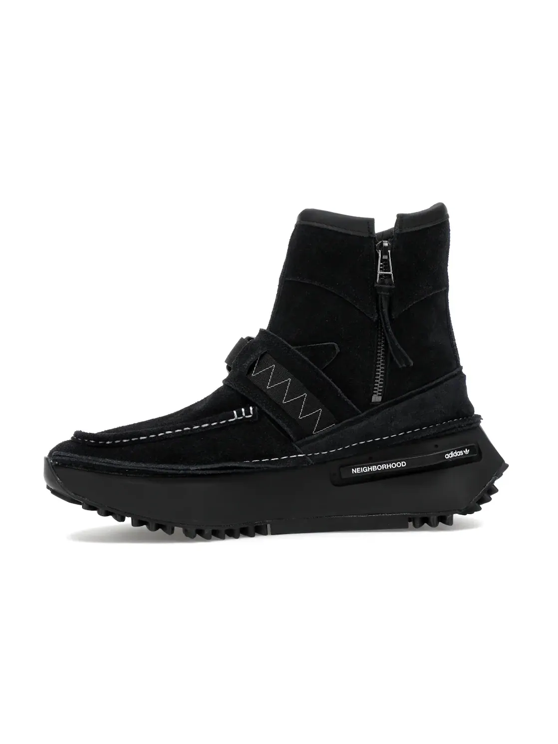 Мужские кроссовки Lifestyle Adidas NMD S1 Boot — изображение 3 из 4, черный черный белый