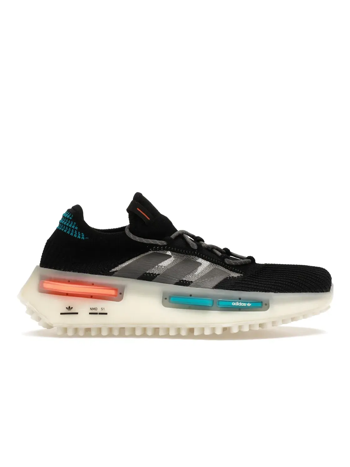 Мужские кроссовки с технологией BOOST Adidas NMD S1 — изображение 1 из 4, черный/серый/белый