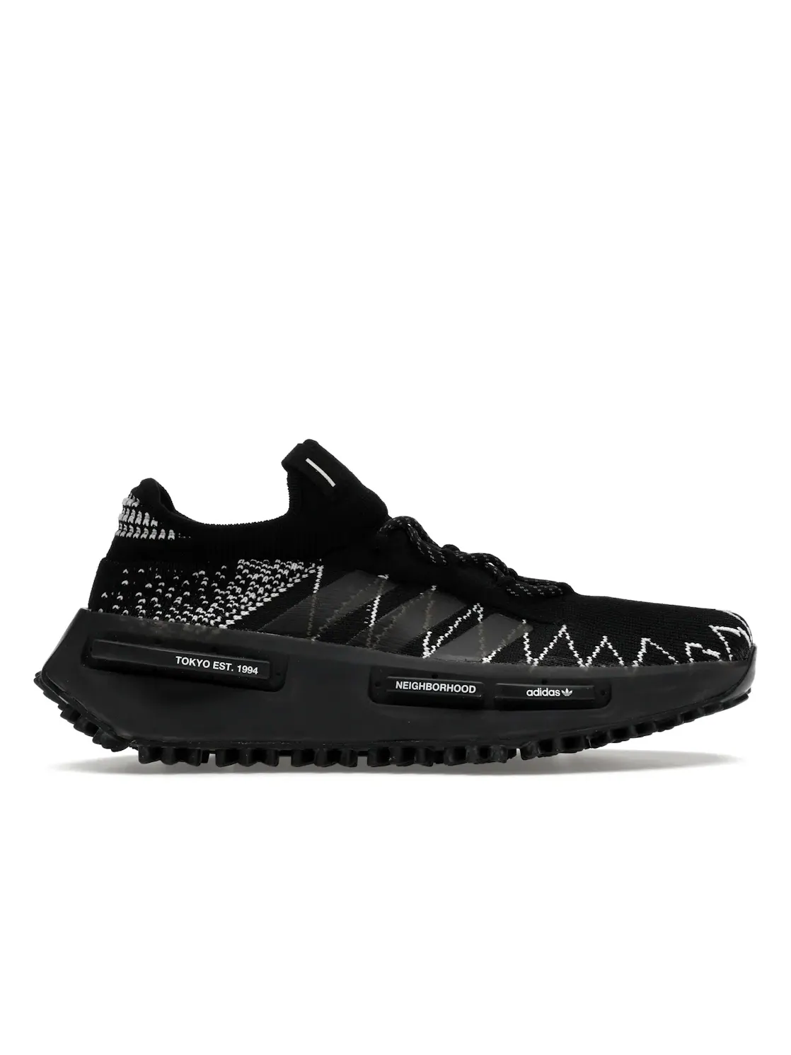 Мужские кроссовки Lifestyle Adidas NMD S1 Knit — изображение 1 из 4, черный//белый