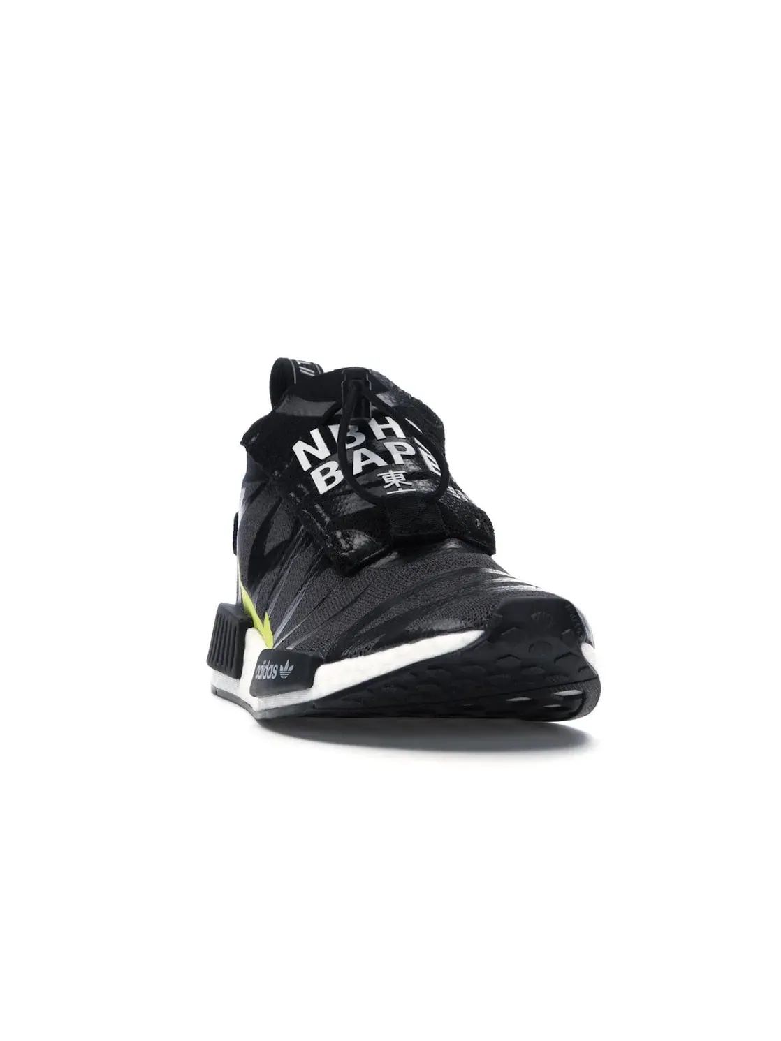 Мужские кроссовки lifestyle с принтом Adidas NMD TS1 Bape x Neighborhood — изображение 2 из 4, черный/белый/серый
