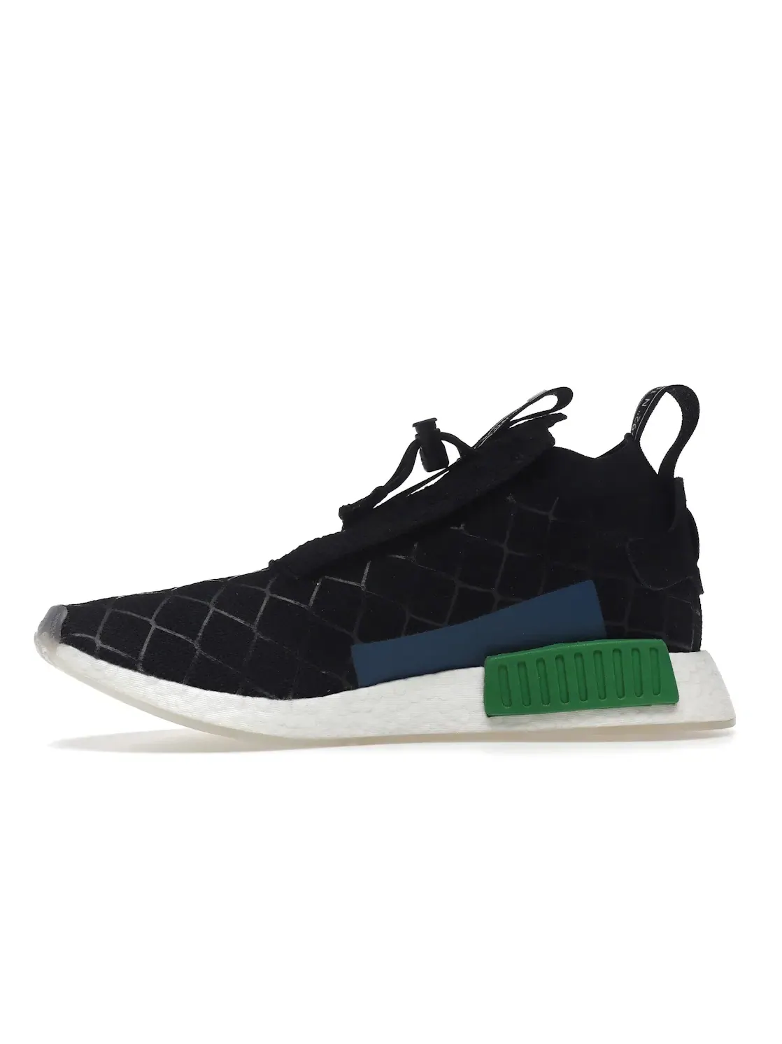 Мужские кроссовки с принтом Adidas NMD TS1 — изображение 3 из 4, черный/синий/зеленый
