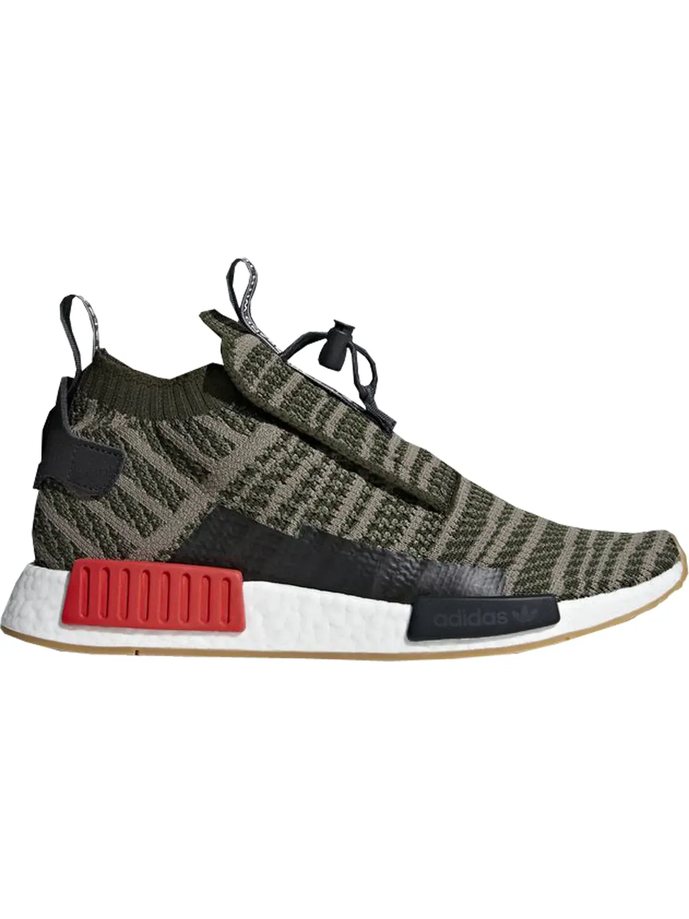 Мужские кроссовки Lifestyle Adidas NMD TS1 — изображение 1 из 1, зеленый