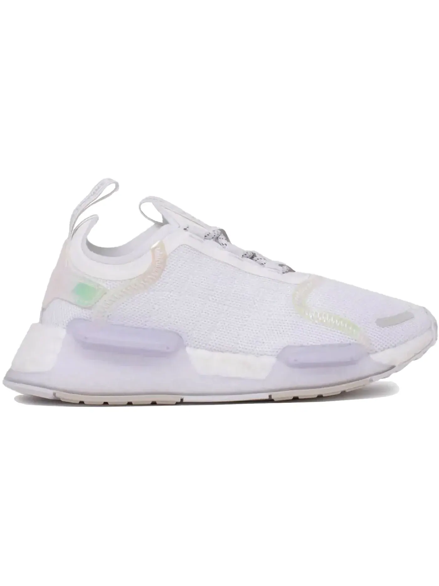 Детские кроссовки Lifestyle с принтом Adidas NMD V3 — изображение 1 из 1, белый//серый