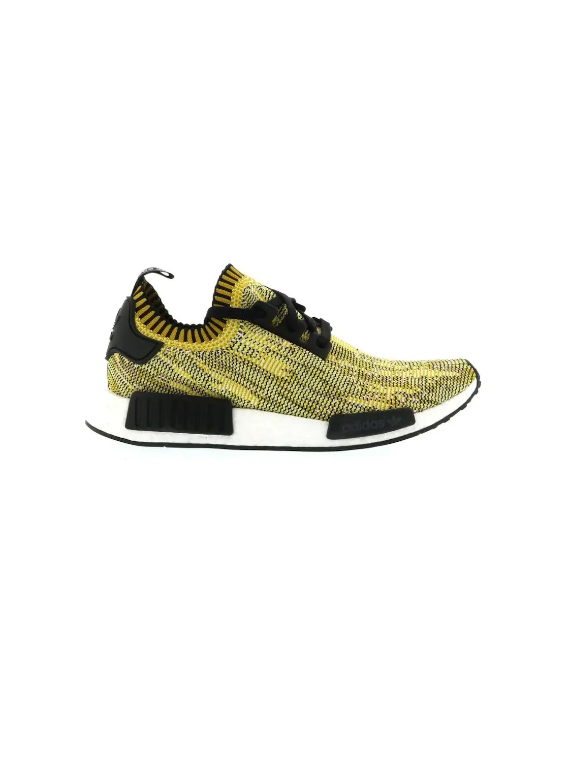 Мужские кроссовки Lifestyle с принтом Adidas NMD R1 — изображение 1 из 4, черный/черный/желтый