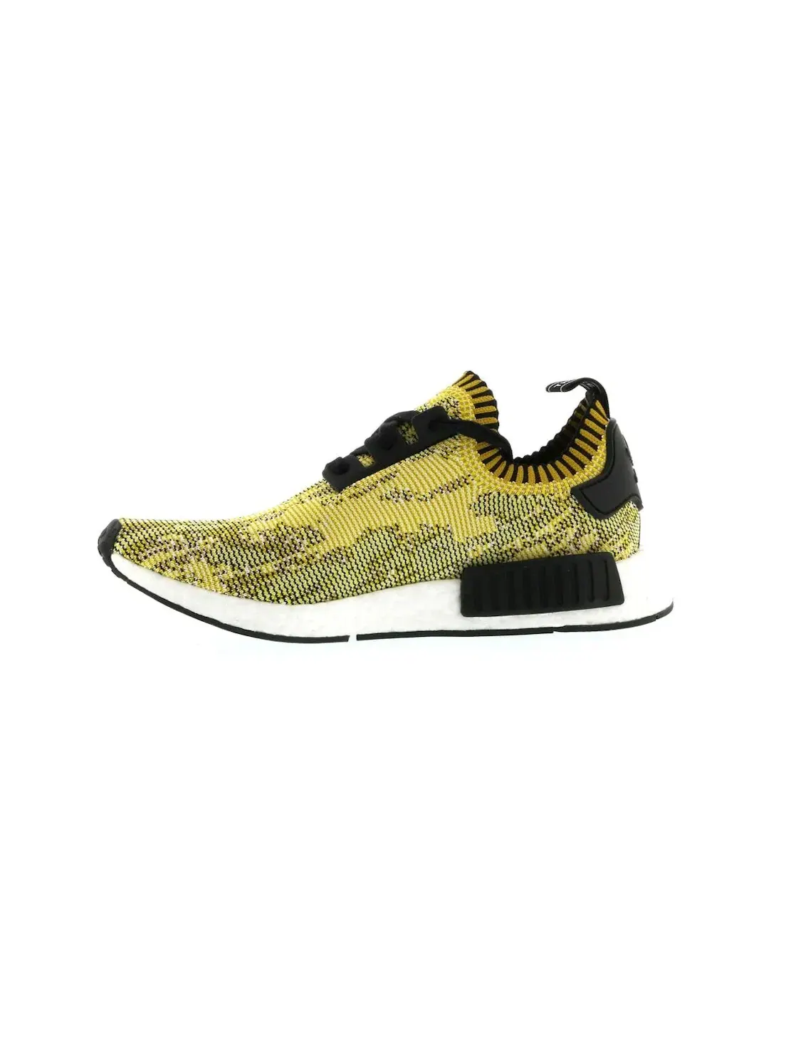 Мужские кроссовки Lifestyle с принтом Adidas NMD R1 — изображение 3 из 4, черный/черный/желтый