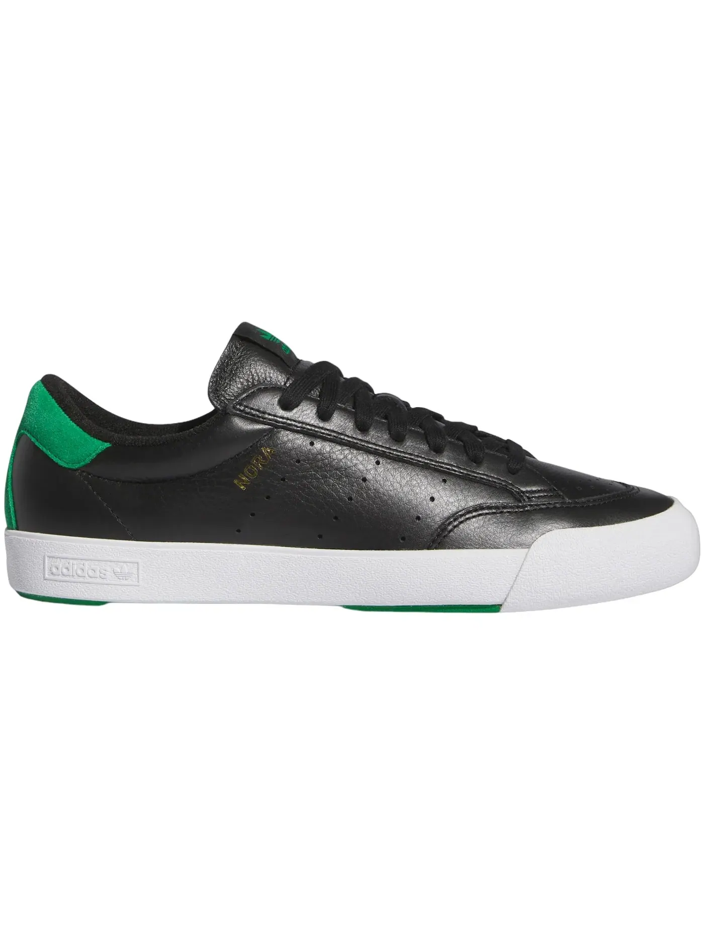 Мужские кроссовки Lifestyle Adidas Nora Signature — изображение 1 из 1, черный/зеленый/белый