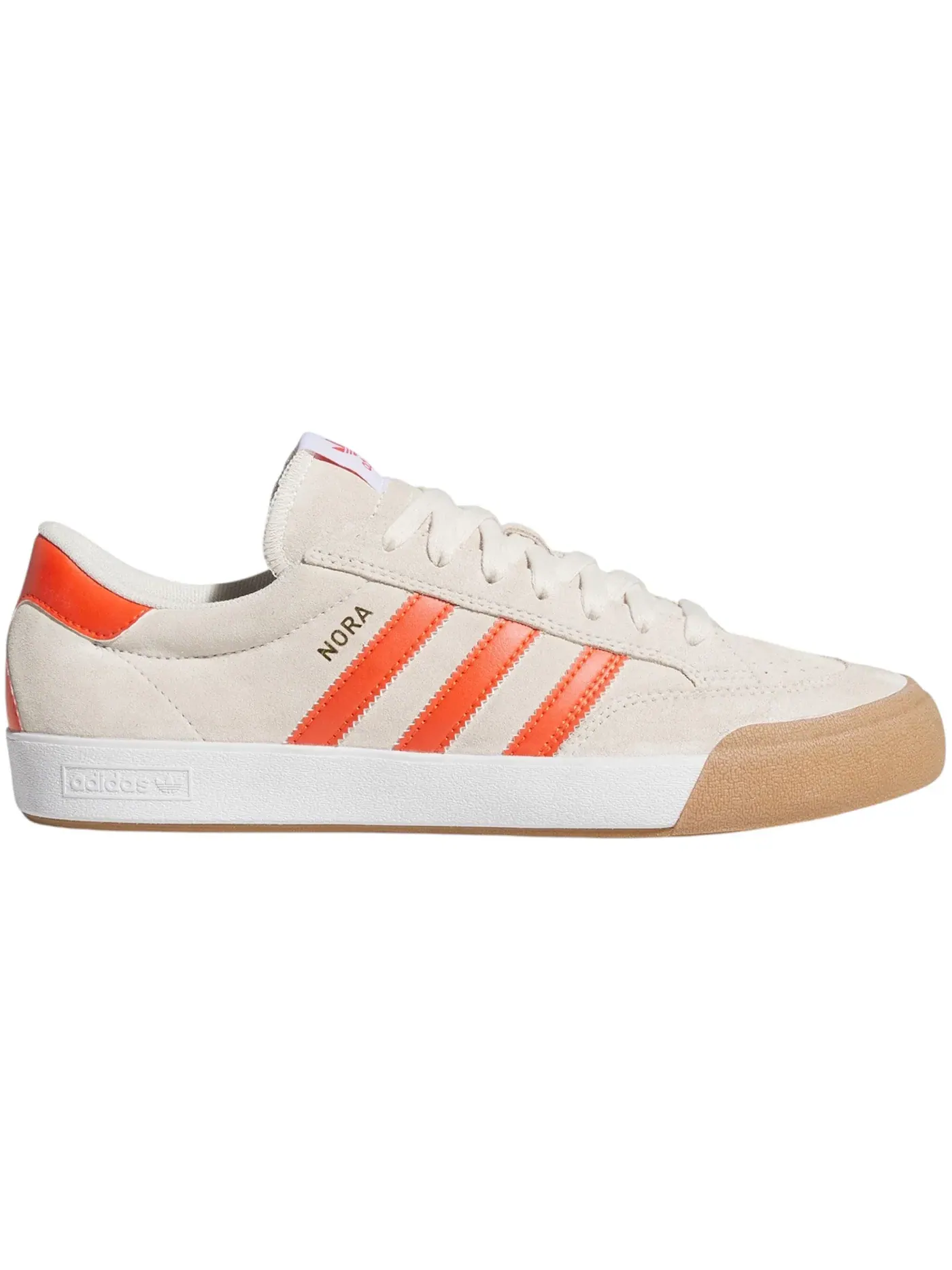 Мужские кроссовки для бега Adidas Nora — изображение 1 из 1, белый/оранжевый