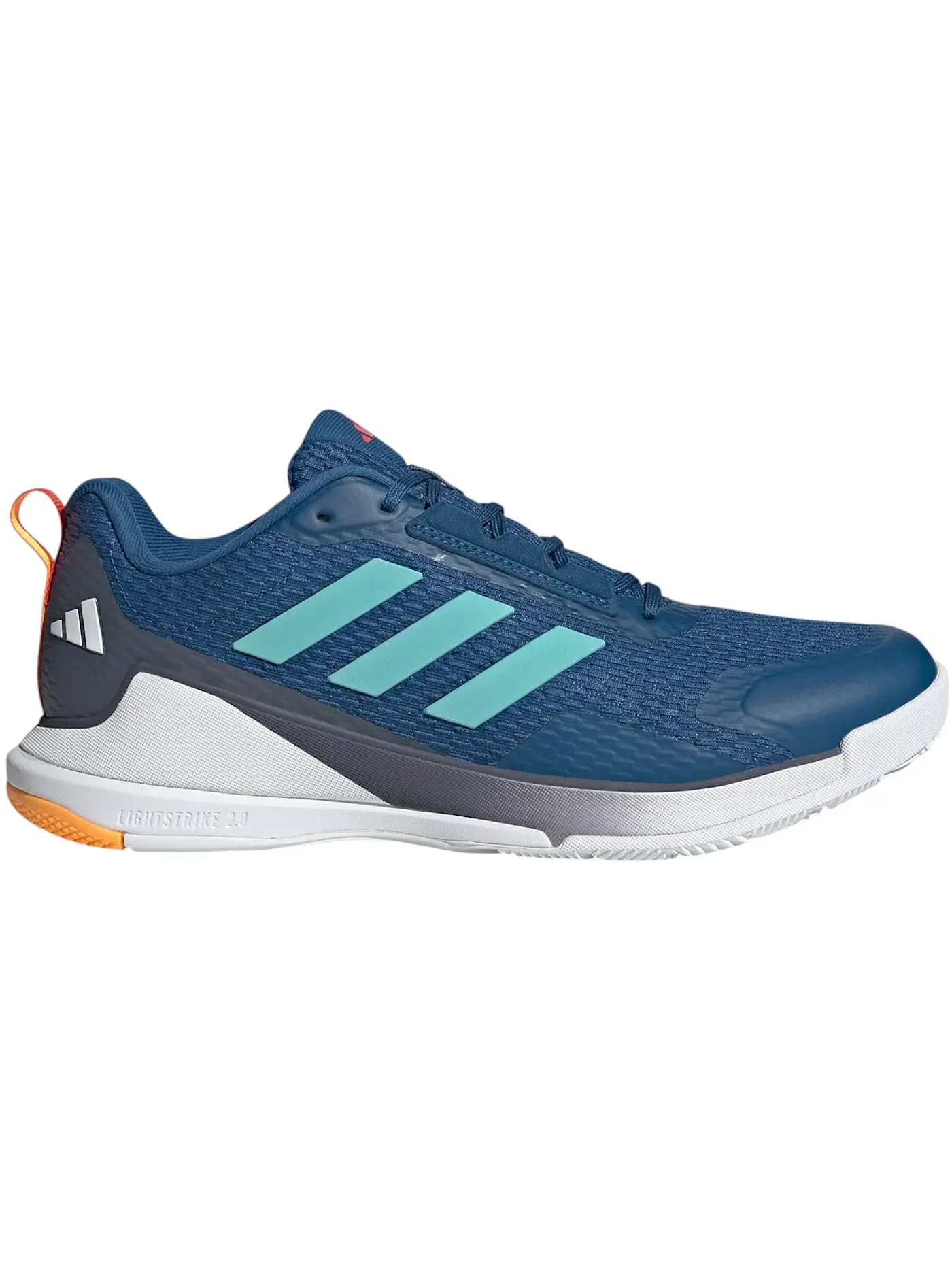 Мужские кроссовки для зала Novaflight 2 Indoor Adidas — изображение 1 из 1, голубой/черный