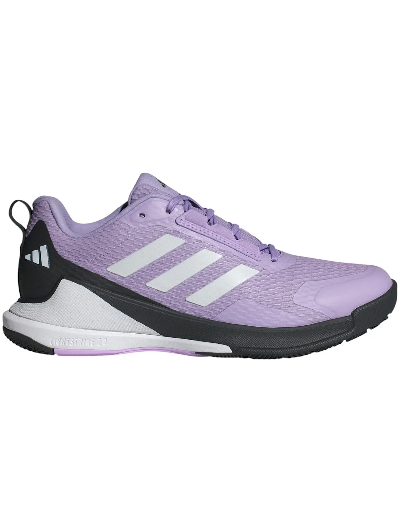 Женские кроссовки для волейбола Adidas Novaflight 2 Indoor — изображение 1 из 1, металлик/черный