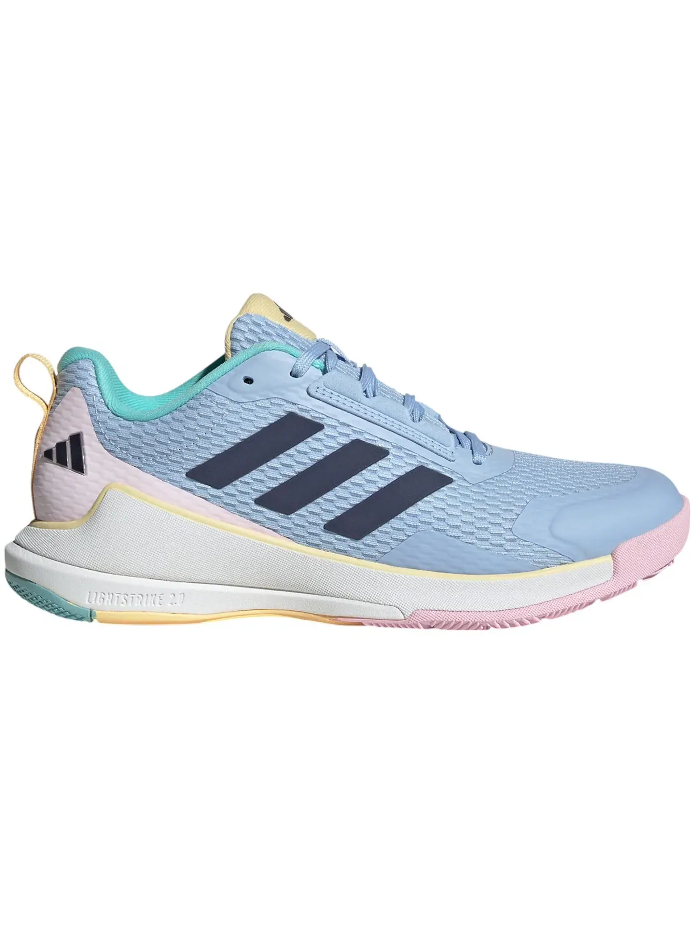 Женские кроссовки для зала Adidas Novaflight 2 Indoor — изображение 1 из 1, синий/темно-синий/черный