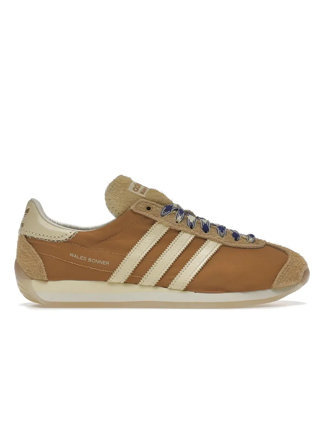 Мужские кроссовки с замшевым носком Adidas Originals Country — изображение 1 из 4, желтый/кремовый белый