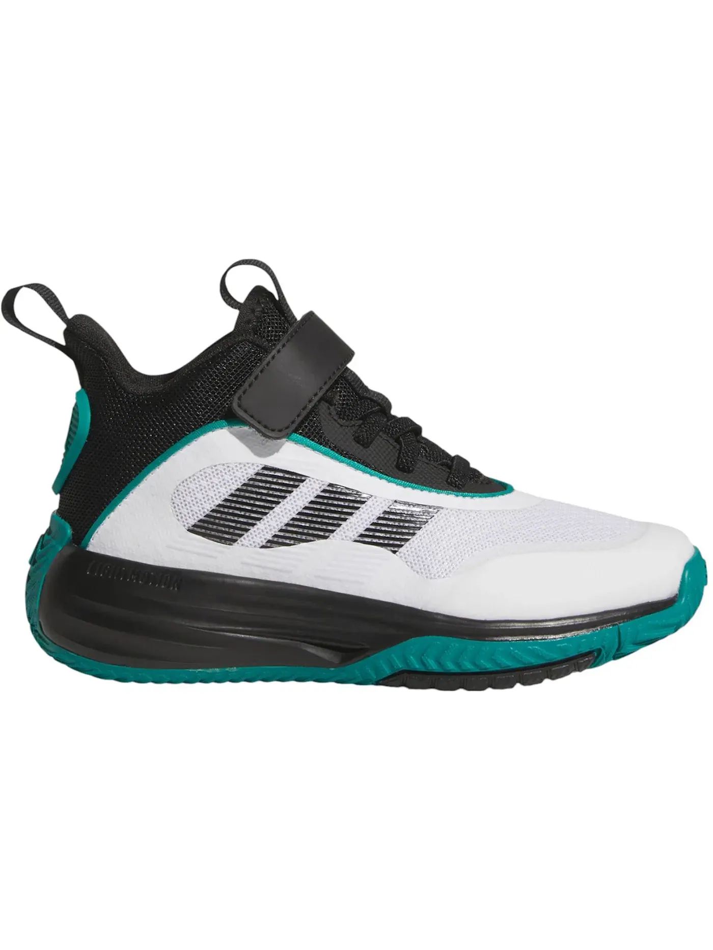 Детские кроссовки Ownthegame 3.0 Adidas — изображение 1 из 1, белый/черный