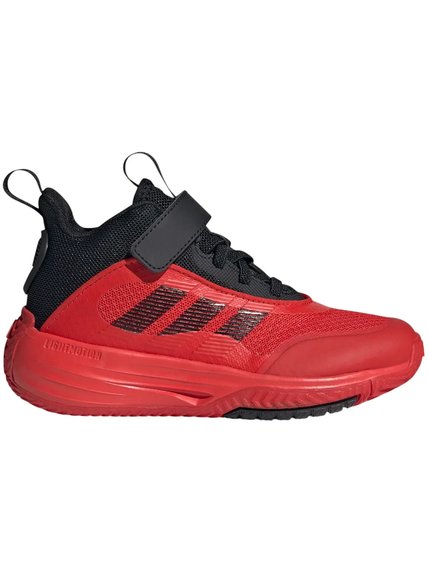 Детские кроссовки для активного отдыха Adidas Ownthegame 3.0 — изображение 1 из 1, красный черный