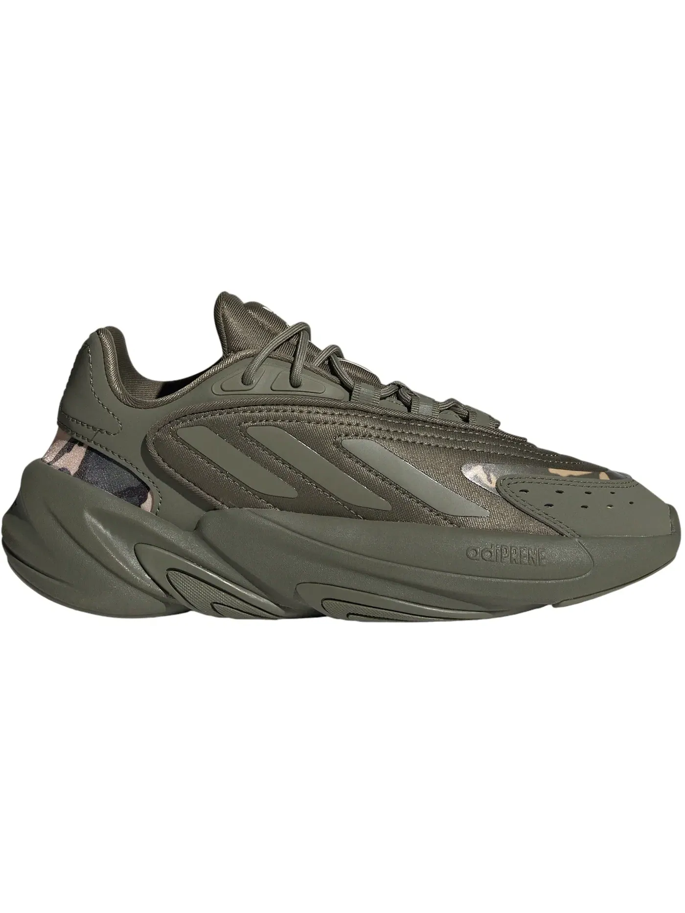 Детские кроссовки Lifestyle с сетчатым верхом Adidas Ozelia — изображение 1 из 1, оливковый оливковый