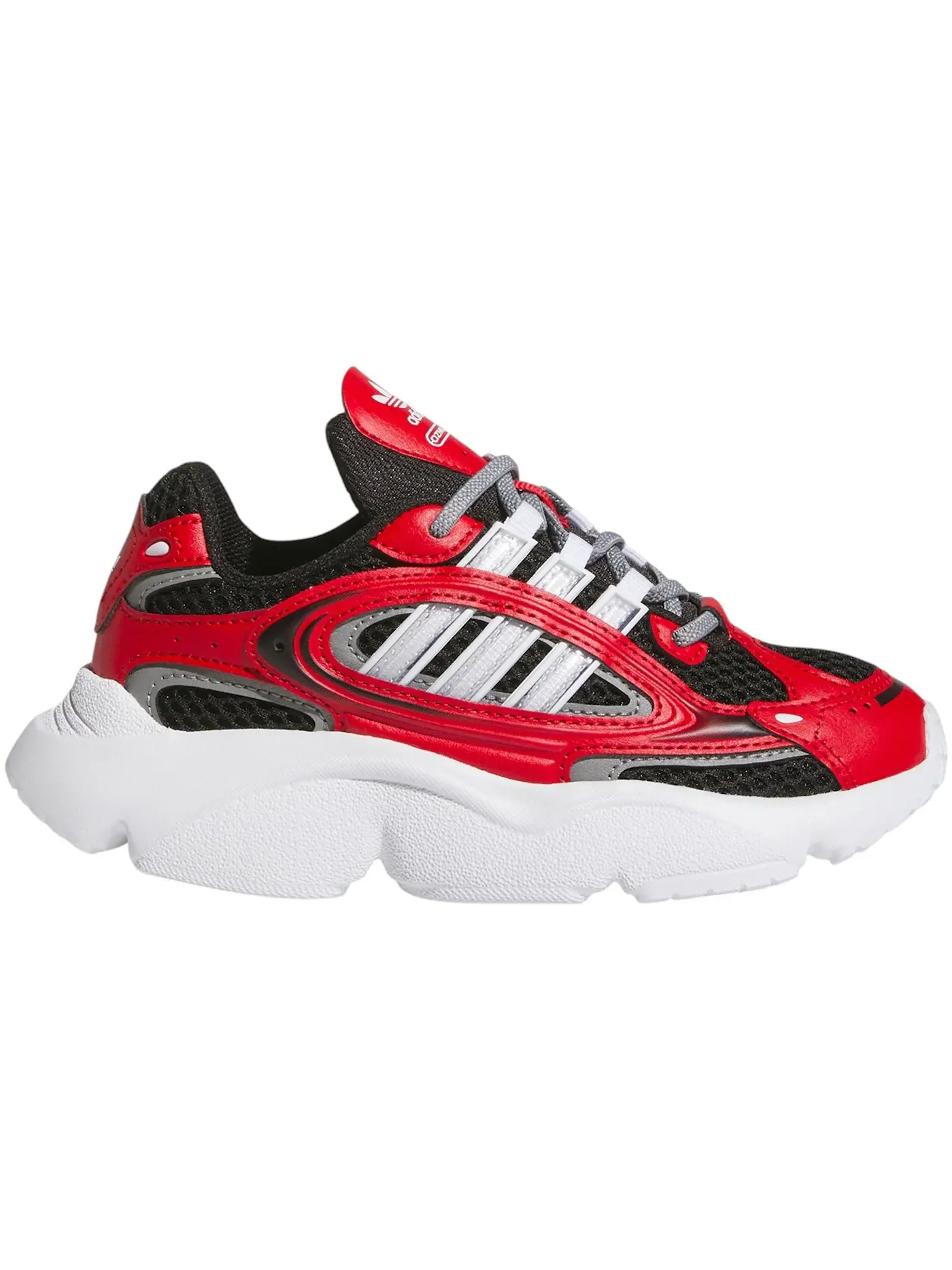 Детские кроссовки Lifestyle с принтом Adidas Ozmillen Adidas — изображение 1 из 1, белый серый