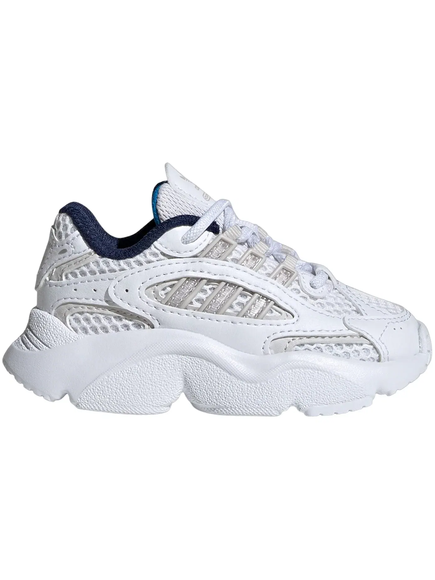 Детские кроссовки Lifestyle Ozmillen Adidas — изображение 1 из 1, белый серый яркий синий