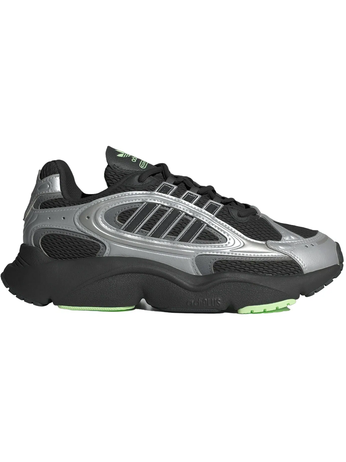 Женские кроссовки Lifestyle Adidas Ozmillen — изображение 1 из 1, черный//зеленый