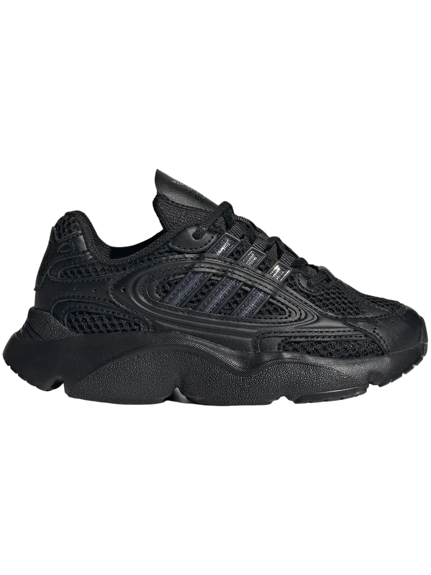 Детские кроссовки Lifestyle Ozmillen EL Adidas — изображение 1 из 1, черный/черный/белый