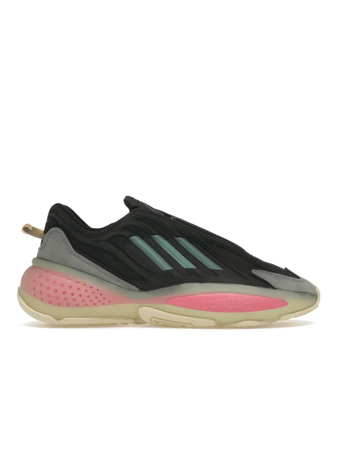 Мужские кроссовки с амортизацией Adidas Ozrah Adidas — изображение 1 из 4, черный/зеленый/розовый