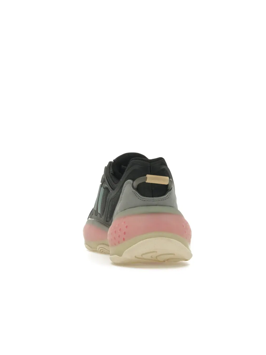 Мужские кроссовки с амортизацией Adidas Ozrah Adidas — изображение 4 из 4, черный/зеленый/розовый