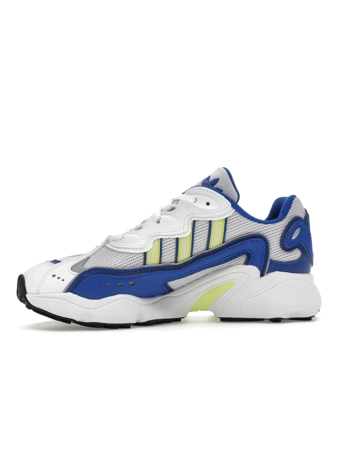 Женские кроссовки Lifestyle с оригинальным дизайном Adidas Ozweego 3 OG — изображение 3 из 4, белый/синий/желтый