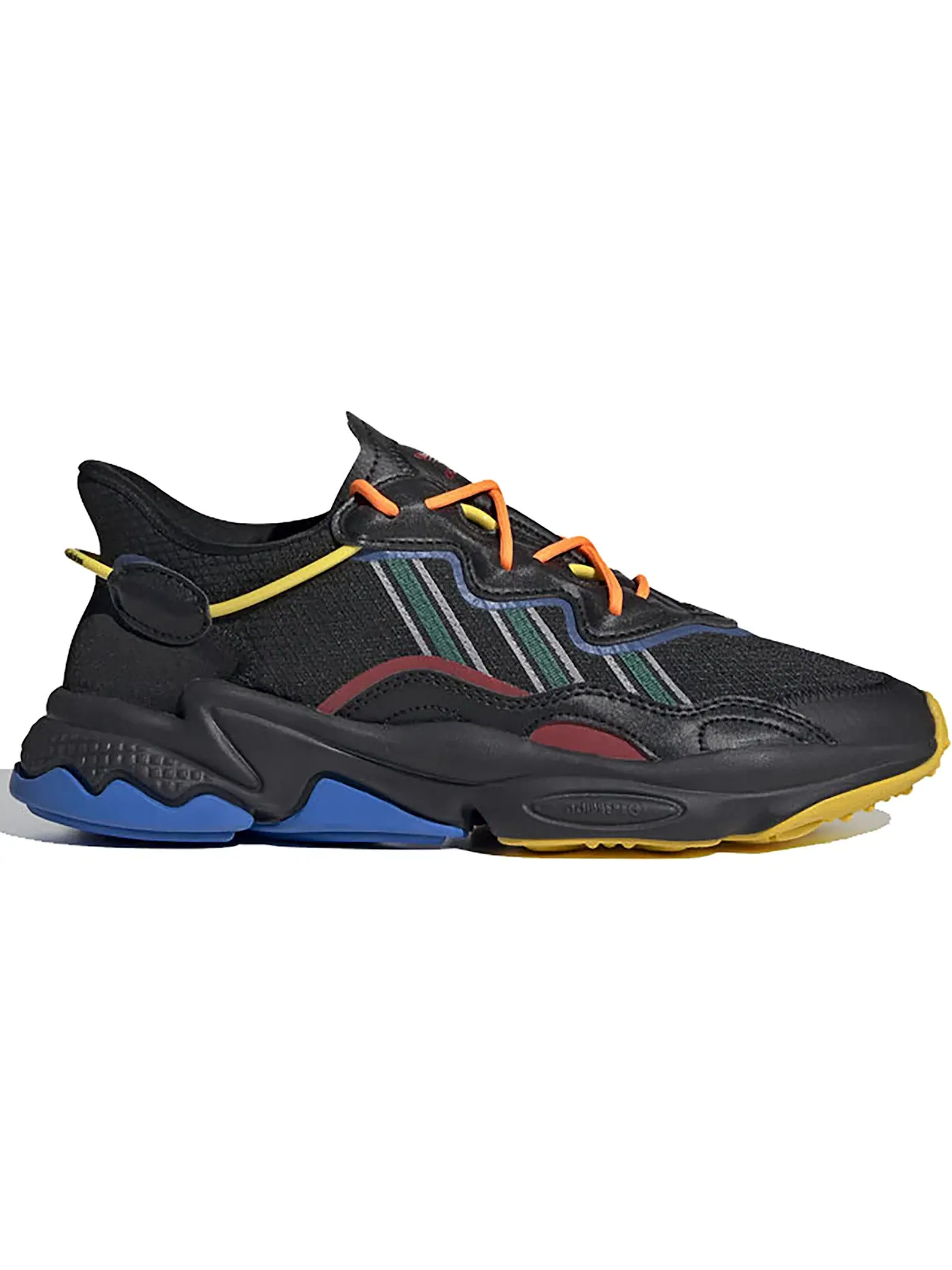 Мужские кроссовки Lifestyle Adidas Ozweego Angel Chen Black — изображение 1 из 1, черный/зеленый/синий