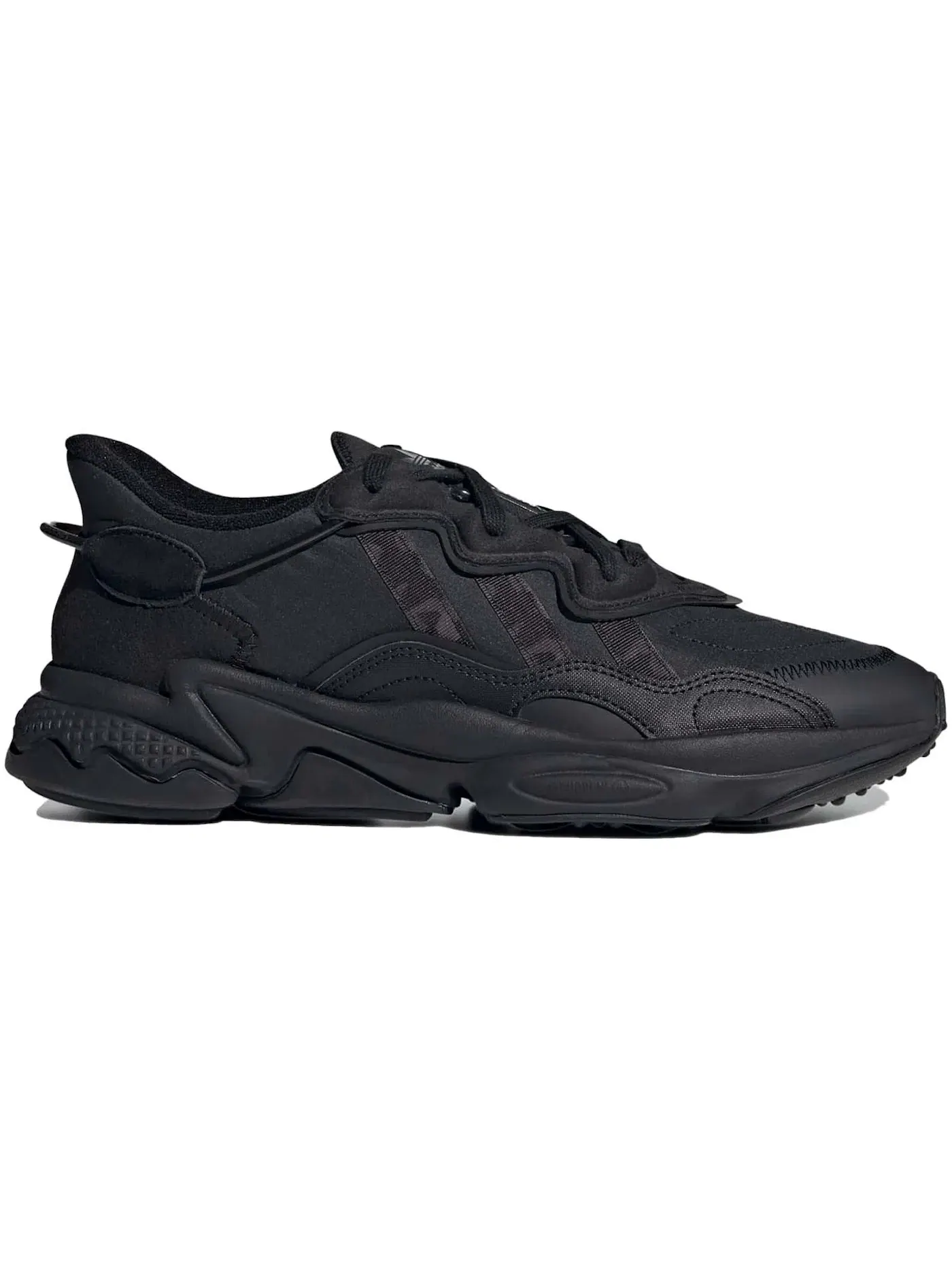 Мужские кроссовки Lifestyle с принтом Ozweego Adidas — изображение 1 из 1, черный/серый/черный