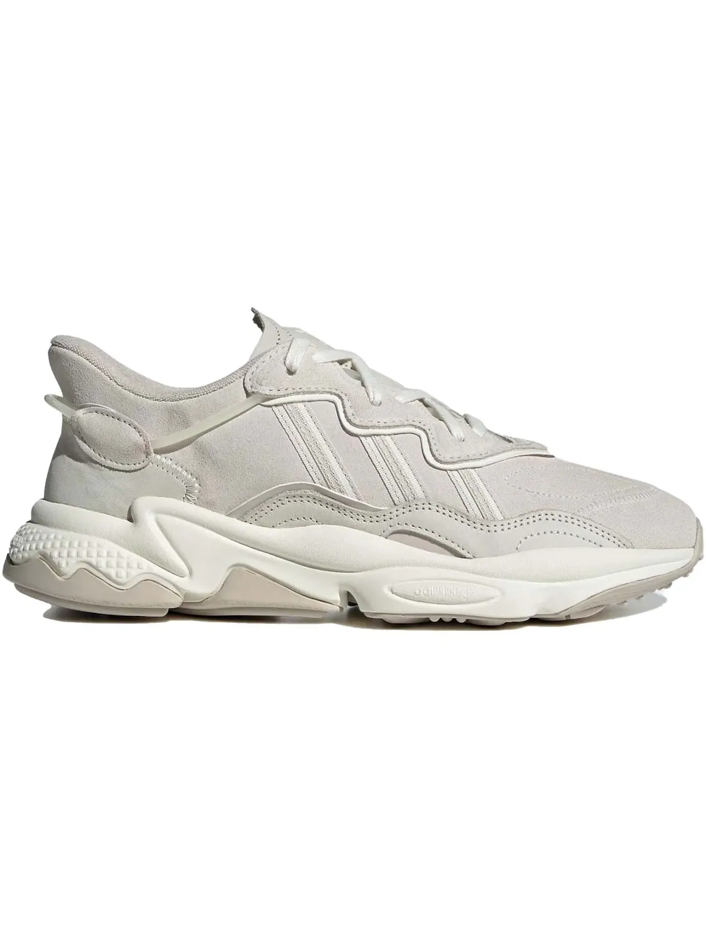 Мужские кроссовки Lifestyle с сетчатым верхом Adidas Ozweego — изображение 1 из 1, белый//белый