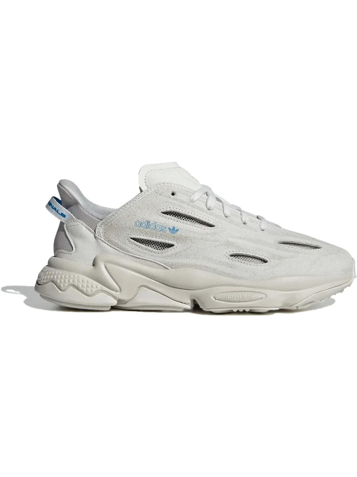 Мужские кроссовки для повседневной носки Adidas Ozweego Ceelox — изображение 1 из 1, белый серый синий